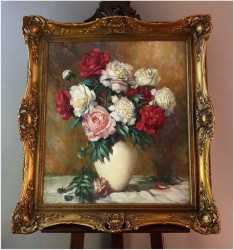 Peonie - Helmuth Andreas Volkwein (1920 - 2004)