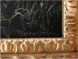 Pejzaż, na mokradłach - Ryszard Wojtyna (Wrocław, 1926-1990)