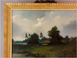 Pejzaż, na mokradłach - Ryszard Wojtyna (Wrocław, 1926-1990)