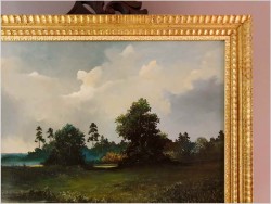 Pejzaż, na mokradłach - Ryszard Wojtyna (Wrocław, 1926-1990)