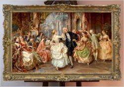 W sali balowej ~Jean-Paul Sinibaldi (French, 1857-1909)