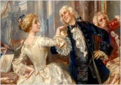 W sali balowej ~Jean-Paul Sinibaldi (French, 1857-1909)