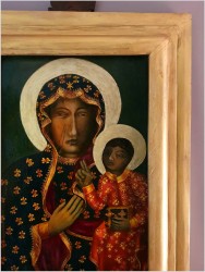 Stary Obraz Matki Boskiej Częstochowskiej (Czarna Madonna) Ipoł.XXw.