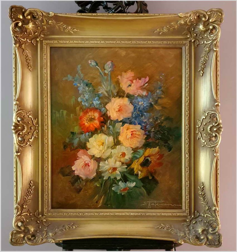 Kompozycja kwiatów - Hedwig Petermann (1877-1919)