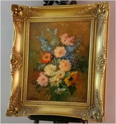 Kompozycja kwiatów - Hedwig Petermann (1877-1919)