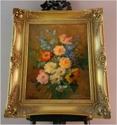 Kompozycja kwiatów - Hedwig Petermann (1877-1919)