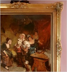 Scena rodzajowa! Stłuczone szkło na szczęście - Dickmeis Gerhard (1918 - 1978)