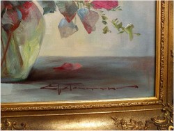 BUKIET KWIATÓW W WAZONIE ~ HEDWIG PETERMANN (1877-1919?)