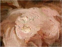 Pałacowe kwiaty w wazonie - Kömpöczi Balogh Endre (Budapest 1911-1977)