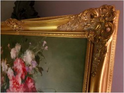 Pałacowe kwiaty w wazonie - Kömpöczi Balogh Endre (Budapest 1911-1977)