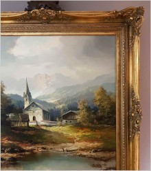 ROMANTYCZNE MALARSTWO - HANS WAGNER *1924