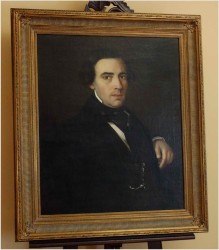 DWA ORYGINALNE PORTRETY Z OKRESU BIEDERMEIER (Olej, płótno 1840-60r.)