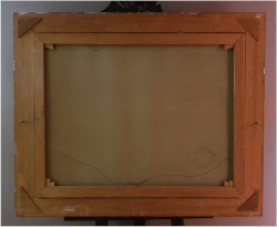 Romantyczny krajobraz - Heiz Stienen *1918 Dresden