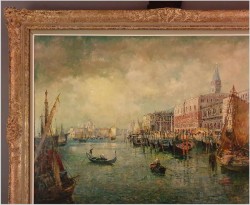 Wenecja | Widok na Plac Św. Marka - Ludwig Gschossmann (1894-1988)