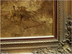 RARYTAS! HOLENDERSKIE KOBIETY NA WYDMACH MORSKICH - DICKMEIS GERHARD (Heinsberg 1918 – 1978 Jülich)