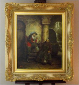 ROZMOWA PRZY WINIE ! org Prof. Willi DEPRÉ (1922-1995r.) CERTYFIKAT!