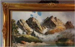 Piękna Panorama Alpejska,  Zugspitze Und Eibsee - J.E. Lemke *1916