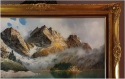 Piękna Panorama Alpejska,  Zugspitze Und Eibsee - J.E. Lemke *1916