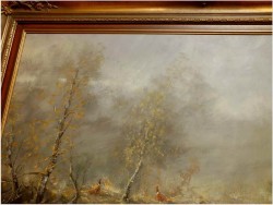 MALARSTWO AUKCYJNE! BAŻANTY - H. HANSUNG *1924