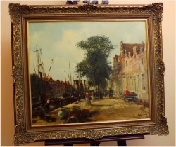 KANAŁY AMSTERDAMU! DICKMEIS GERHARD (1918-1978r.)