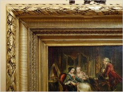 WYJĄTKOWY OBRAZ ROKOKO! - BENNETT, Frank Moss (1874-1952)