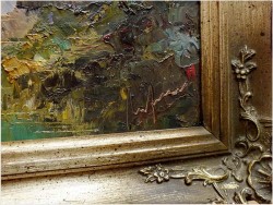 POLECAMY! KRAJOBRAZ ALPEJSKI! - HERBERT UERPMANN, ( Barmen 1911 - 1996 Düsseldorf)