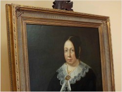 DWA ORYGINALNE PORTRETY Z OKRESU BIEDERMEIER (Olej, płótno 1840-60r.)