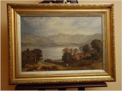 ROMANTYCZNY KRAJOBRAZ - John LANGSTAFFE (British,1849-1912) No:2