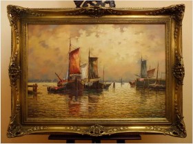 RYBACY NA WENECKIEJ LAGUNIE ~ Carol Spree ur.1907r