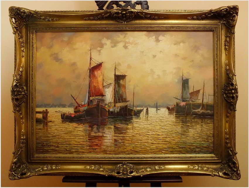 RYBACY NA WENECKIEJ LAGUNIE ~ Carol Spree ur.1907r