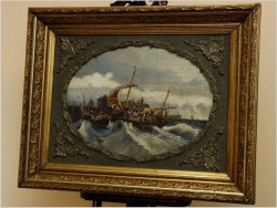 MEGA RARYTAS! STARA MUZEALNA MARYNISTYKA - HENRIK WILLEM MESDAG (1831-1915)