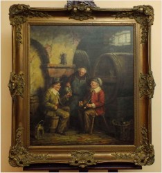 POLECAMY PAŁACOWE MALARSTWO AUKCYJNE! DEGUSTACJA WINA! org HEIN VAN DOREN ur. 1930r