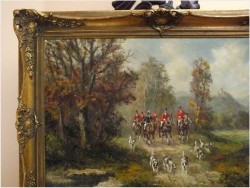 POLECAMY! WYJAZD NA POLOWANIE - WLADIMIR GRECHOW (*1917 IN MOSCOW)