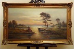 MEGA RARYTAS! PANORAMA, ZACHÓD SŁOŃCA - CAROL SPREE *1907