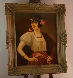 Godny Uwagi w Stylu Art Déco, Południowa Piękność - Anton Kaulbach (1864-1930)