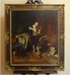 POZYCJA GODNA POLECANIA! SKRZYPEK - DICKMEIS GERHARD (Heinsberg 1918 – 1978 Jülich)