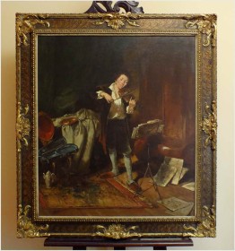 POZYCJA GODNA POLECANIA! SKRZYPEK - DICKMEIS GERHARD (Heinsberg 1918 – 1978 Jülich)