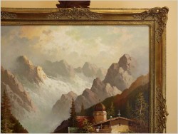 BERGSEE MONTE BIVERA - GUSTAW WEISS/GUWE (80cmx70cm)