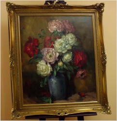 Kwiaty! - Helmuth Andreas Volkwein (Monachium 1920 - Monachium 2004)