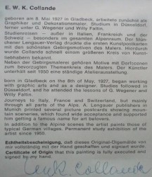 KRAJOBRAZ ALPEJSKI, TECHNIKA SZPACHLOWA - org COLLANDE!