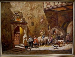 PRZED OBERŻĄ ~ MAX OHMAYER *1903 (Schüler an der Akademie in Münchener)