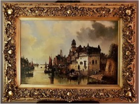 Nabrzeże Portowe - Henri Carnier (Karl Kaufmann 1843–1901/05)