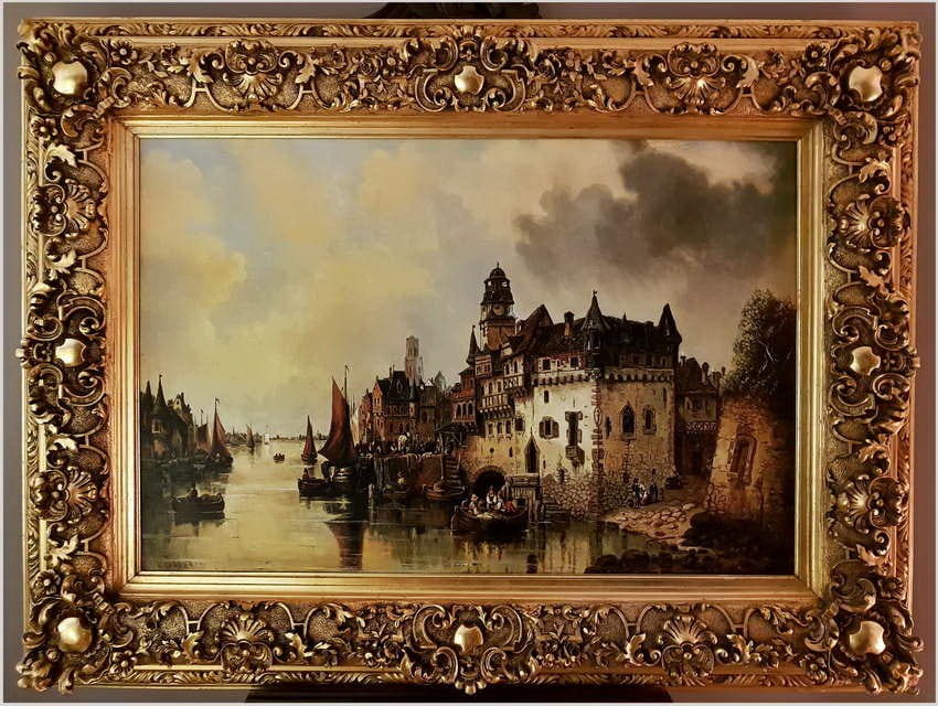 Nabrzeże Portowe - Henri Carnier (Karl Kaufmann 1843–1901/05)