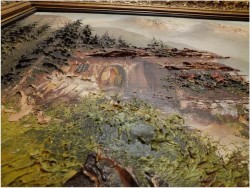 KRAJOBRAZ ALPEJSKI, TECHNIKA SZPACHLOWA - org COLLANDE!