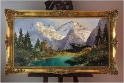 Cudne Arcydzieło! Karwendelspitze - Herbert Uerpmann (1911-1996)