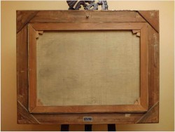 PIĘKNY SALONOWY KRAJOBRAZ -  HELMUT STADELHOFER (1914- 1979)