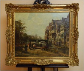 TARG KWIATOWY W AMSTERDAMIE! DICKMEIS GERHARD (Heinsberg 1918 – 1978 Jülich)