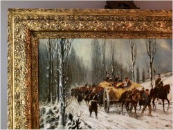 Panorama Batalistyczna! Epizod z Wojny Fracusko-Pruskiej z 1871 Roku / Sygn. Adolf Wald XIXw.