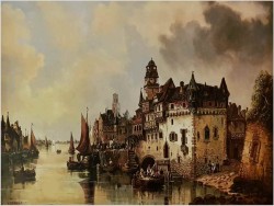 Nabrzeże Portowe - Henri Carnier (Karl Kaufmann 1843–1901/05)
