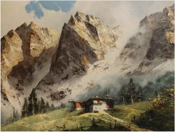 ARCYDZIEŁO! WILDER KAISER, TIROL - JOACHIM ERNST LEMKE *1916